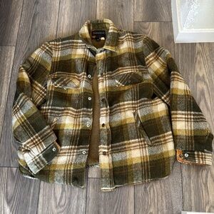 Towncraft Vintage super warm flannel plaid lined Pennys Jacket / Coat size Large